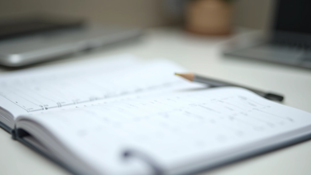 Planification annuelle avec calendrier et montants de cotisations trimestrielles notés clairement